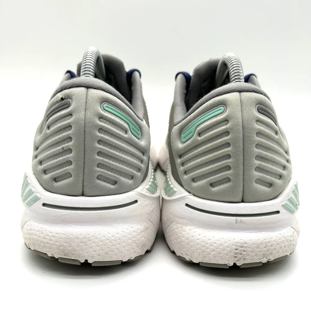 Brooks‎ Adrenaline GTS 22 Shoes Womens 10 Grey Blue Stability Running Sneakers